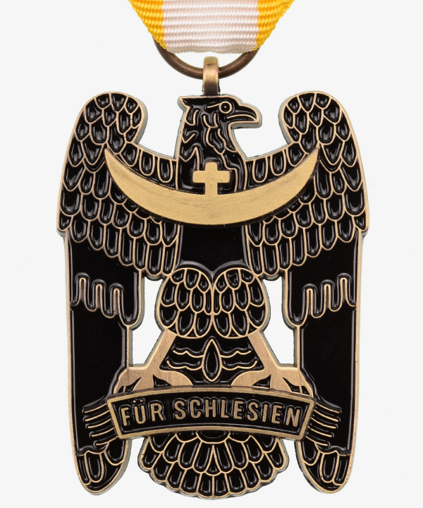 Silesian probationary badge 1st level, 1921 (enamelled)